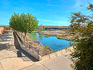 Vista de la salida de Almochuel