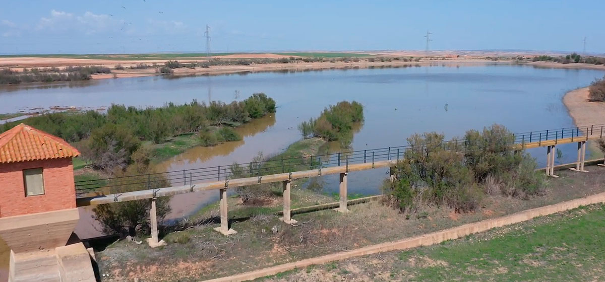 El embalse de la Hoya de Almochuel